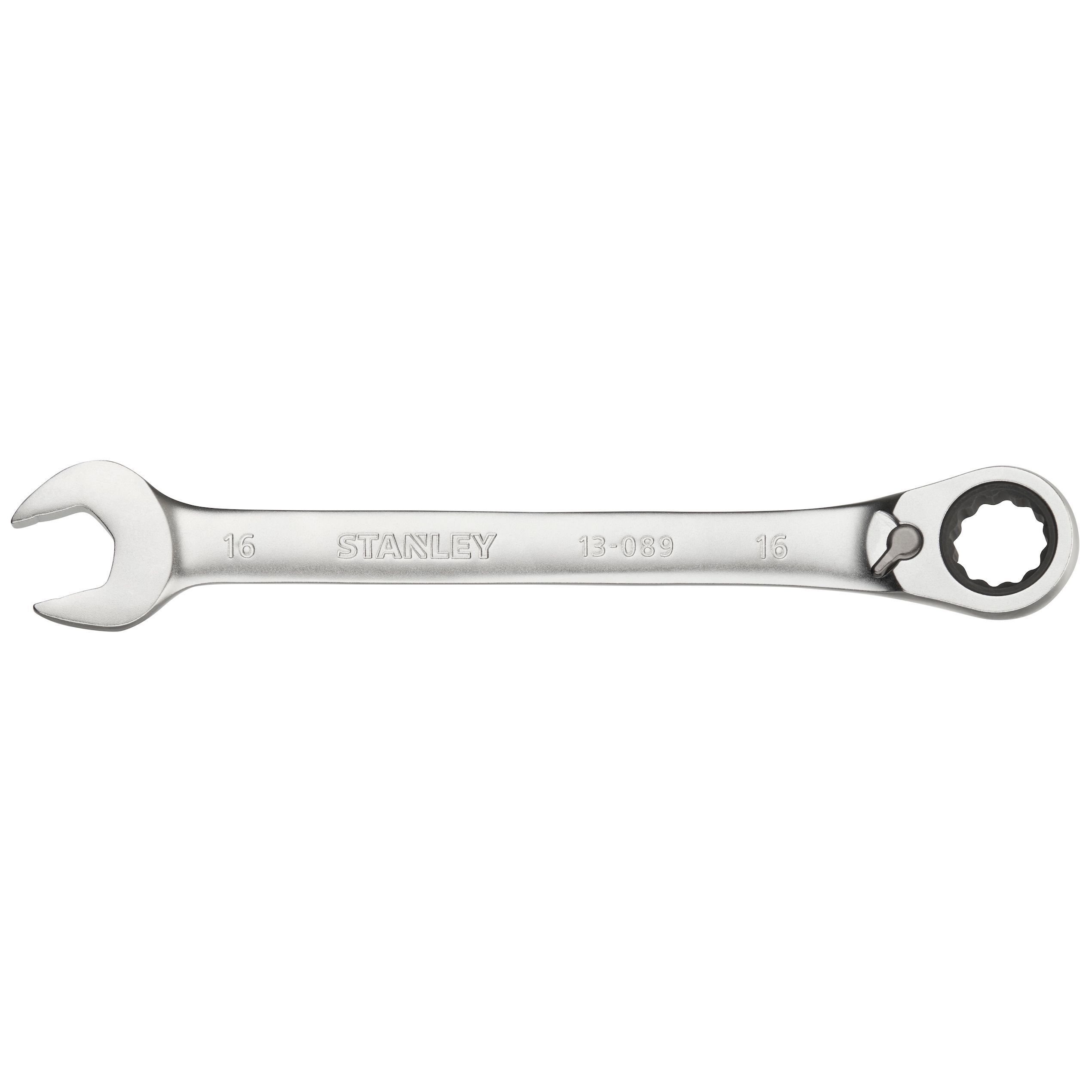 Комбинированный гаечный ключ STANLEY FATMAX FMMT13089-0, с храповым механизмом, 16 мм