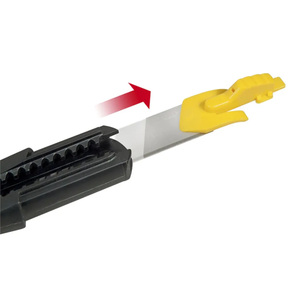 Нож SM 9 STANLEY 1-10-150, с 9-мм лезвием с отламывающимися сегментами 130 х 9мм