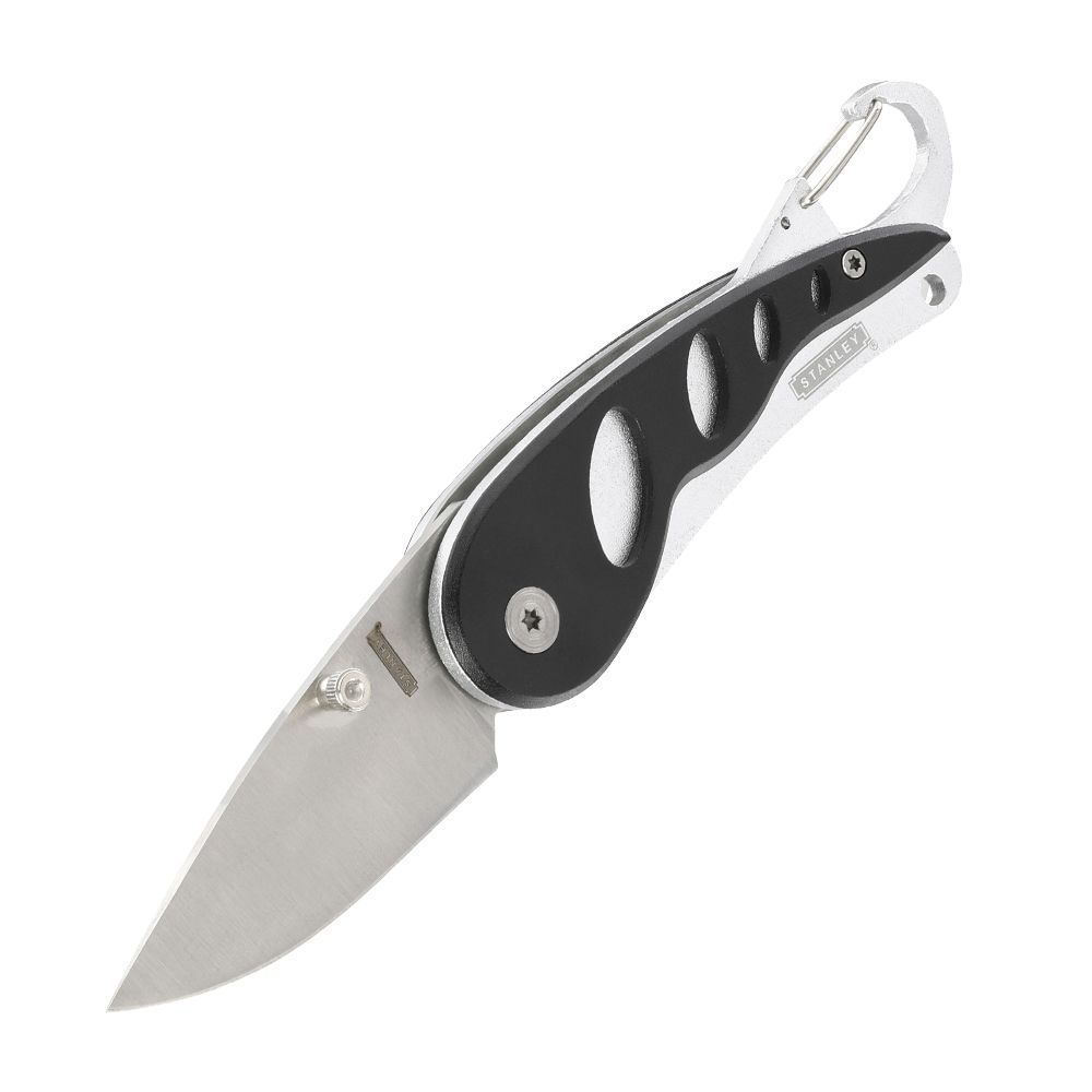 Нож Pocket Knife with Karabiner с выдвижным лезвием STANLEY 0-10-254, 175 мм
