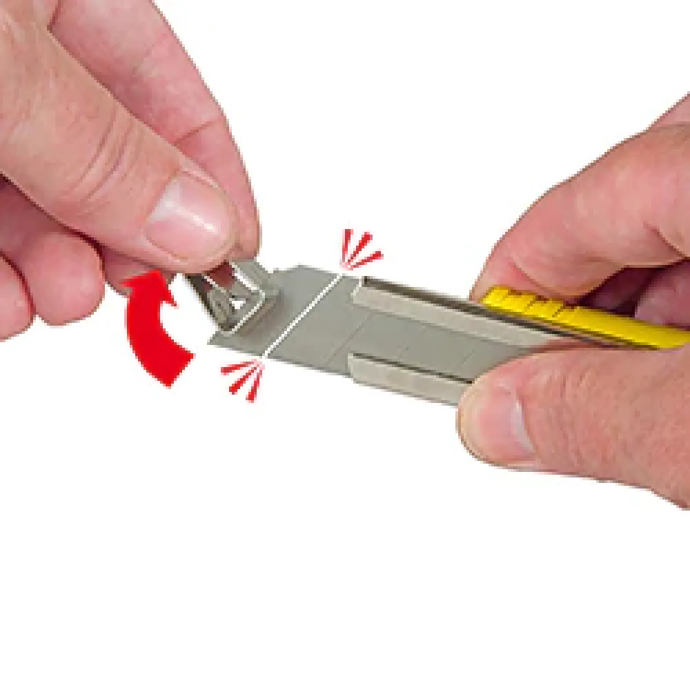 Нож FATMAX STANLEY 8-10-421, с 18-мм лезвием с отламывающимися сегментами 135Х18мм в дисплее из 12шт.