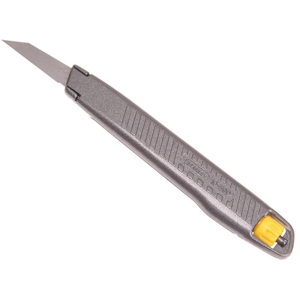 Нож INTERLOCK STANLEY 0-10-590, с выдвижным лезвием 122мм