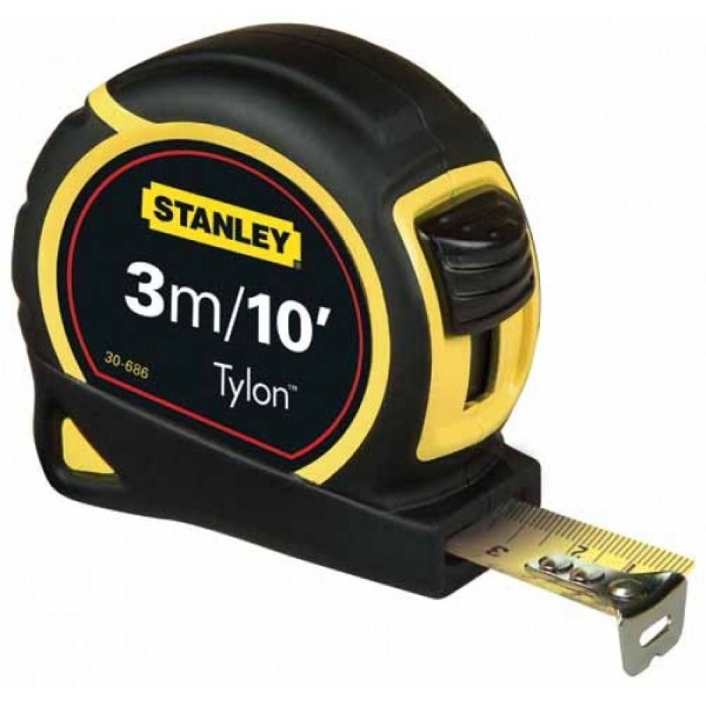 Рулетка измерительная TYLON STANLEY 0-30-686, 3М/10 Х 13мм M/E