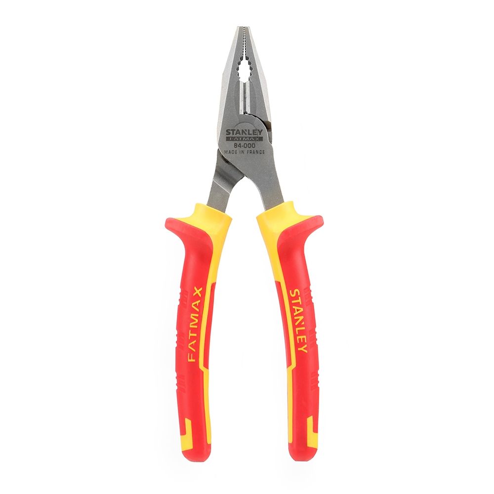 Плоскогубцы электрика MaxSteel VDE комбинированные STANLEY 0-84-000, 165 мм/1000 В