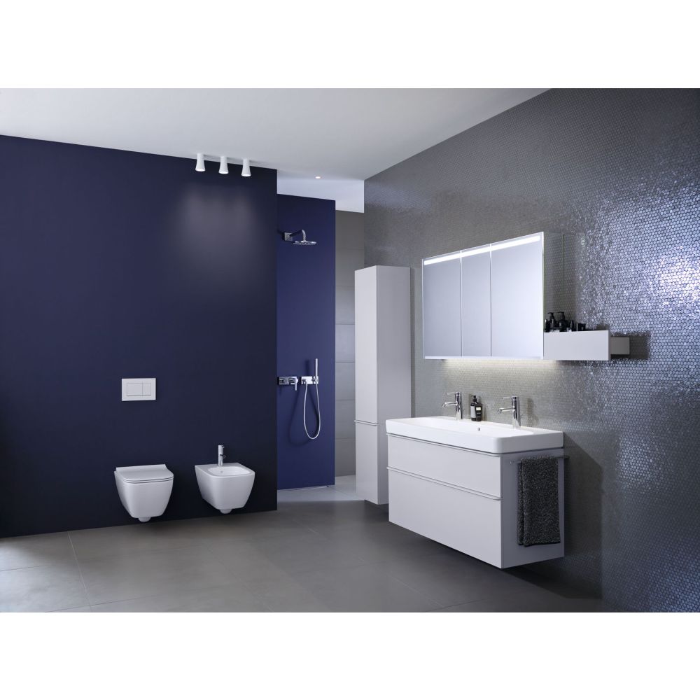 Зеркальный шкаф Geberit Option 75 см, хром, 500.205.00.1