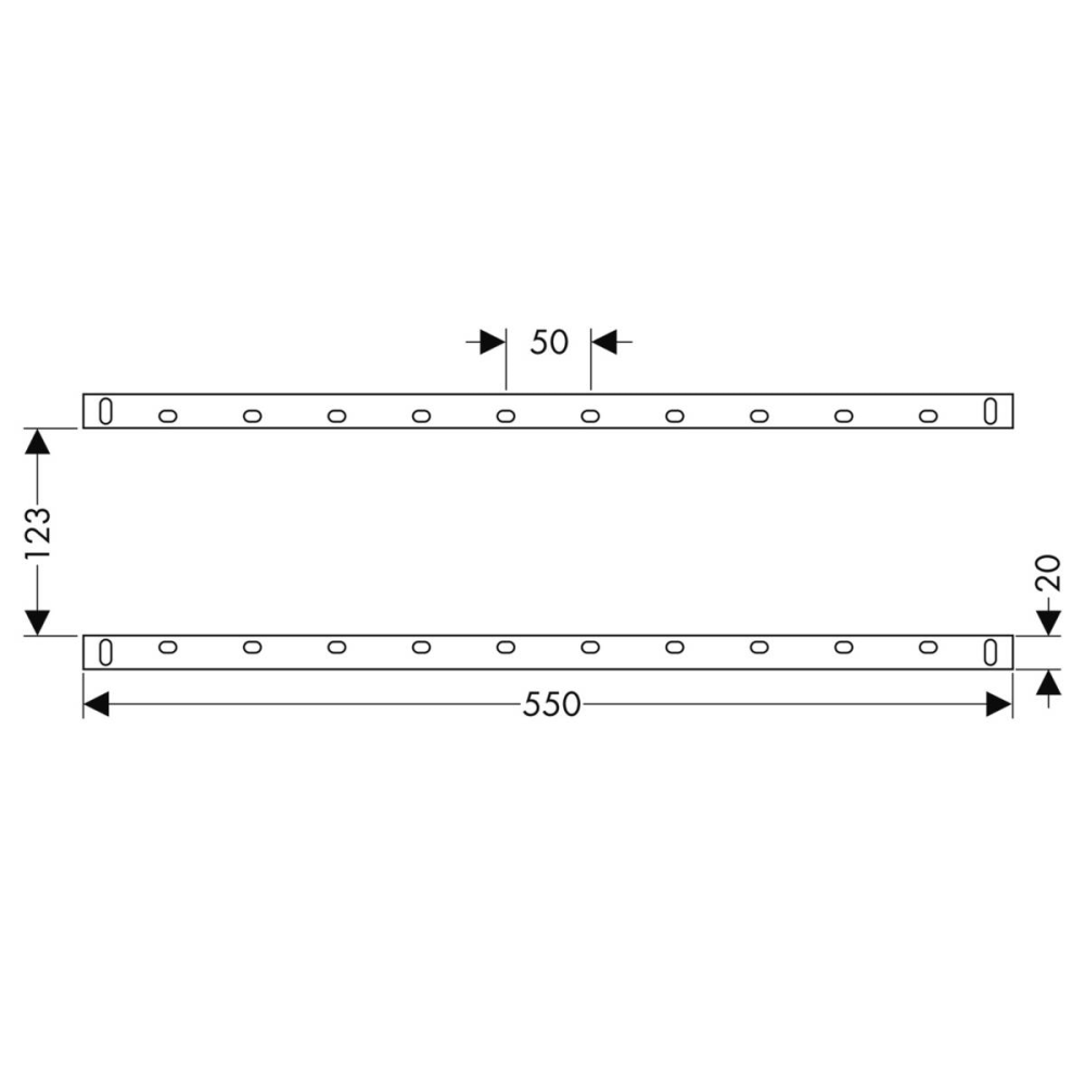 Установочный комплект для hansgrohe iBox universal 96615000