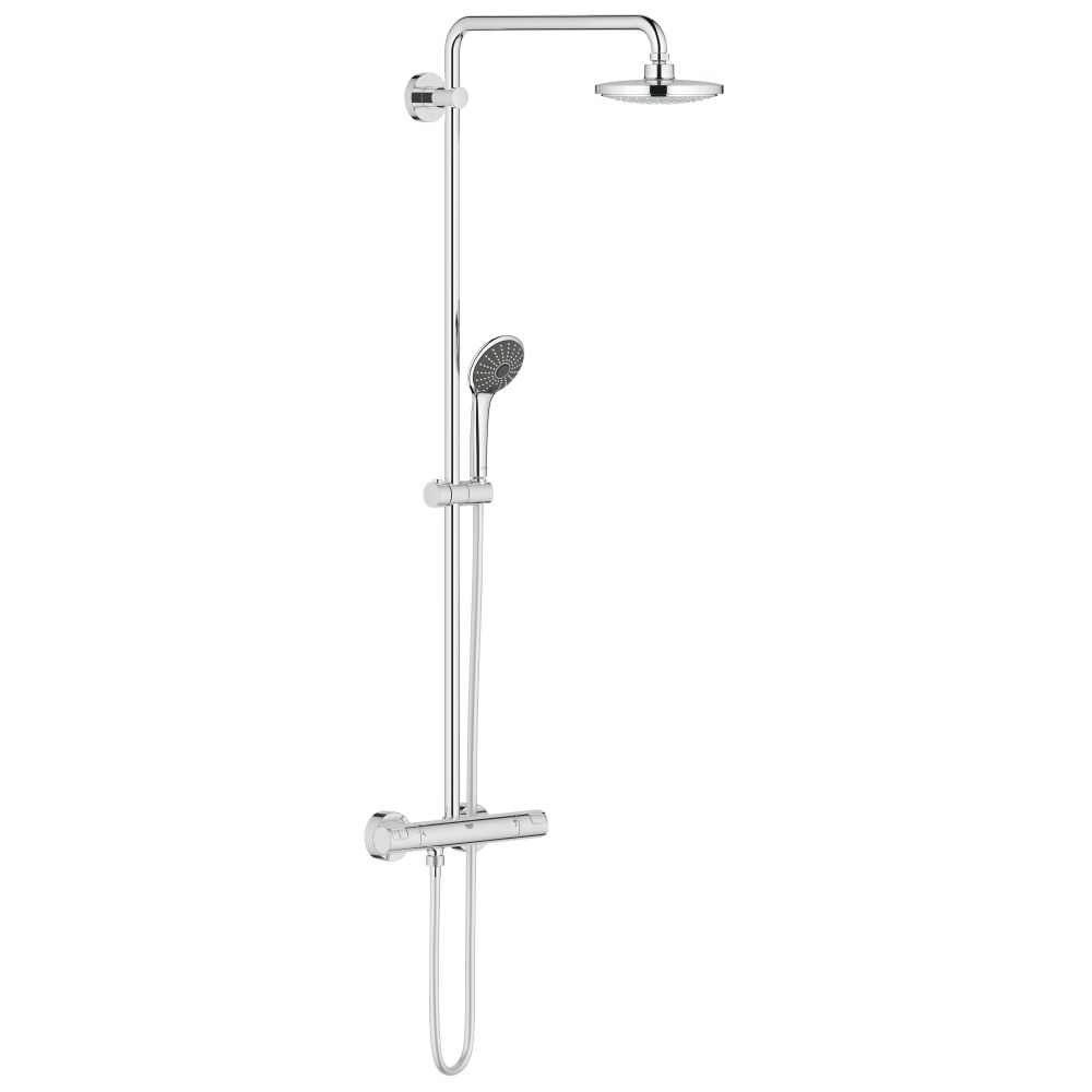 Душевая система GROHE Vitalio Joy System 180 с термостатом для душа, хром (27298001)