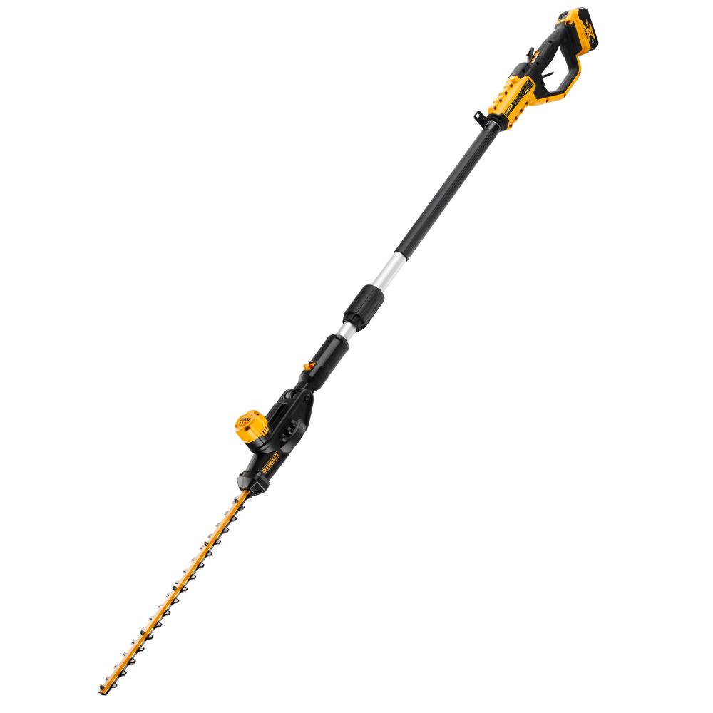 Аккумуляторный кусторез-высоторез DEWALT DCMPH566P1, 18 В, 55 см, 2800 ход/мин, с АКБ 5 Ач и ЗУ (DCMPH566P1-QW)