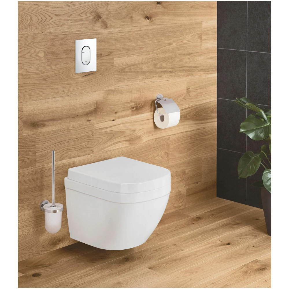 Унитаз подвесной компактный GROHE Euro Ceramic с сиденьем, альпин-белый (NW0354)