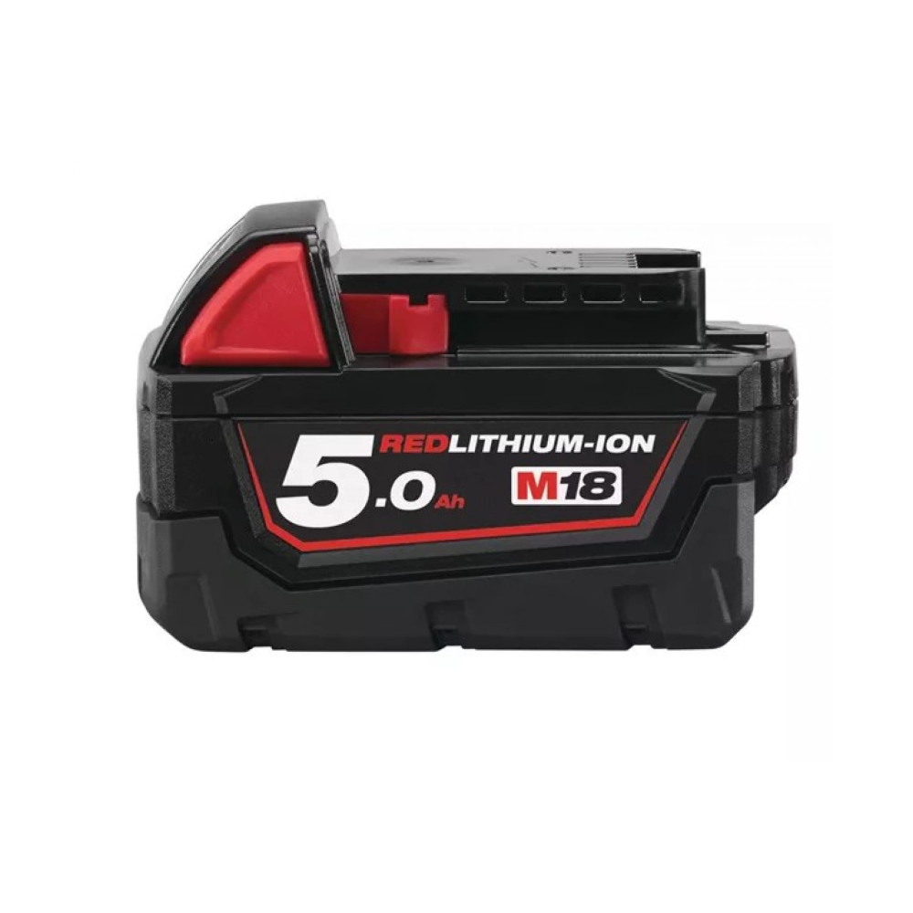 Аккумулятор Milwaukee RED M18 B5, Li-Ion, 18 В, 5 Ач, 4932430483