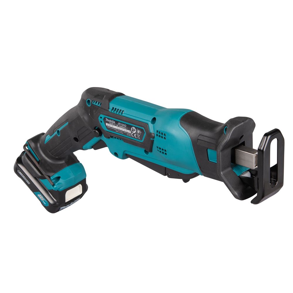 Аккумуляторная сабельная пила Makita JR105DZ, 10.8 В, 3300 ход/мин, 13 мм, без АКБ и ЗУ