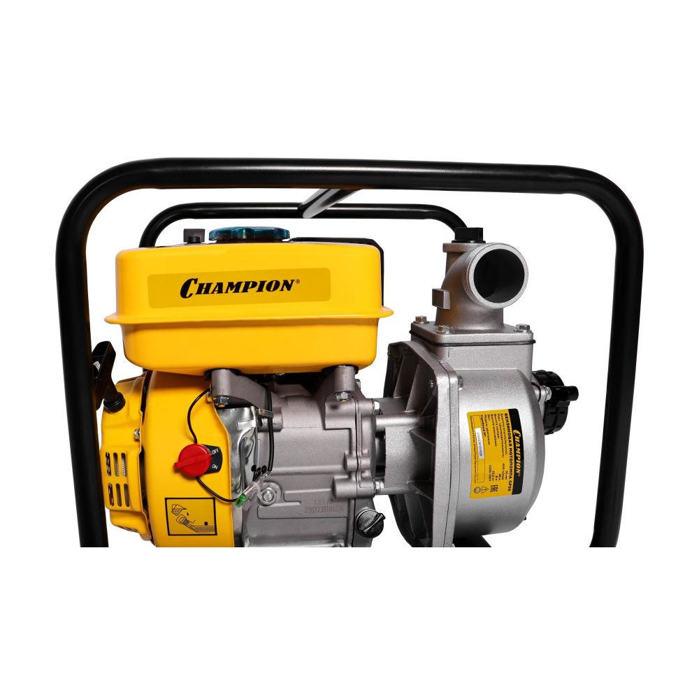 Бензиновая мотопомпа Champion, 7 л.с., 208 см³, 36 м³/ч, GP50