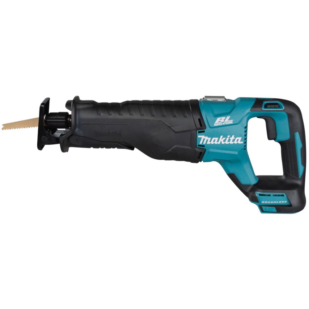 Аккумуляторная сабельная пила Makita DJR187RT, 18 В, 3000 ход/мин, 32 мм, с АКБ 5 Ач и ЗУ, в кейсе