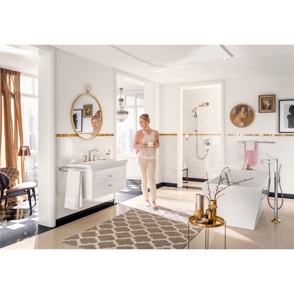 Внешняя часть смесителя для ванны hansgrohe Metropol Classic скрытого монтажа 31345000, хром