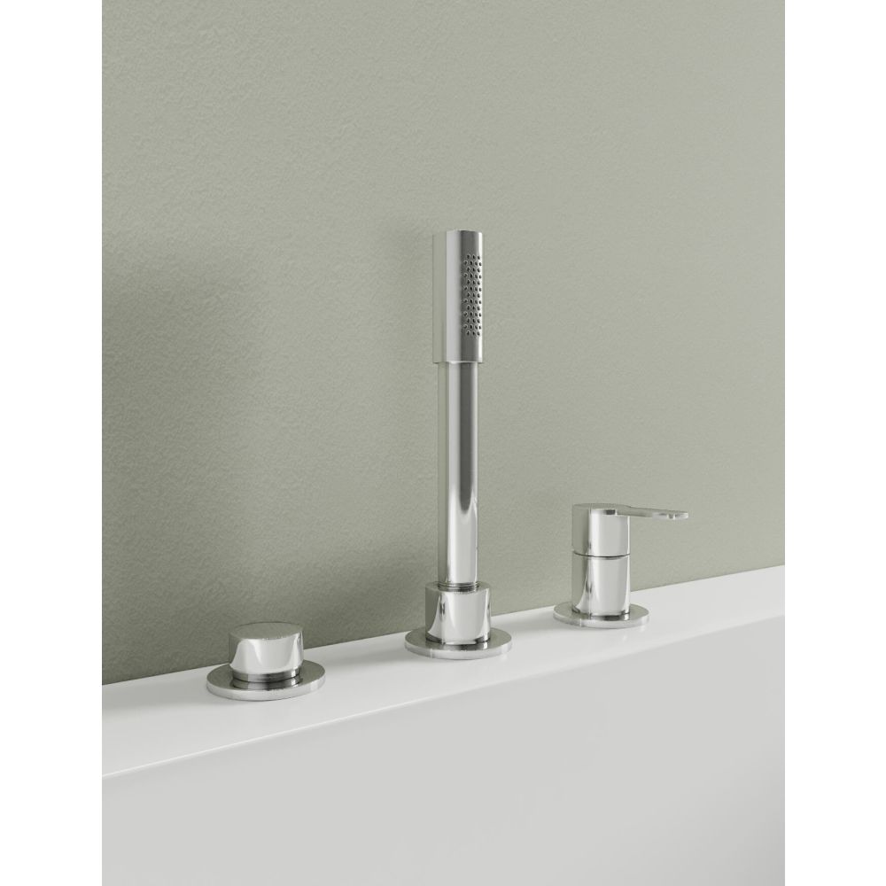 Смеситель для ванны GROHE Lineare на 3 отверстия, хром (19965001)