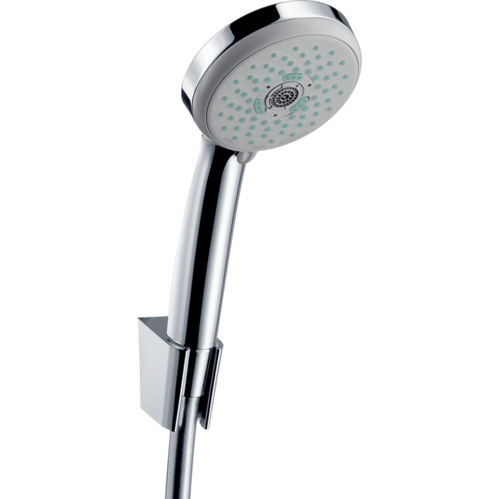 Душевой набор hansgrohe Croma 100 3jet Multi с держателем и шлангом 160 см 27595000, хром