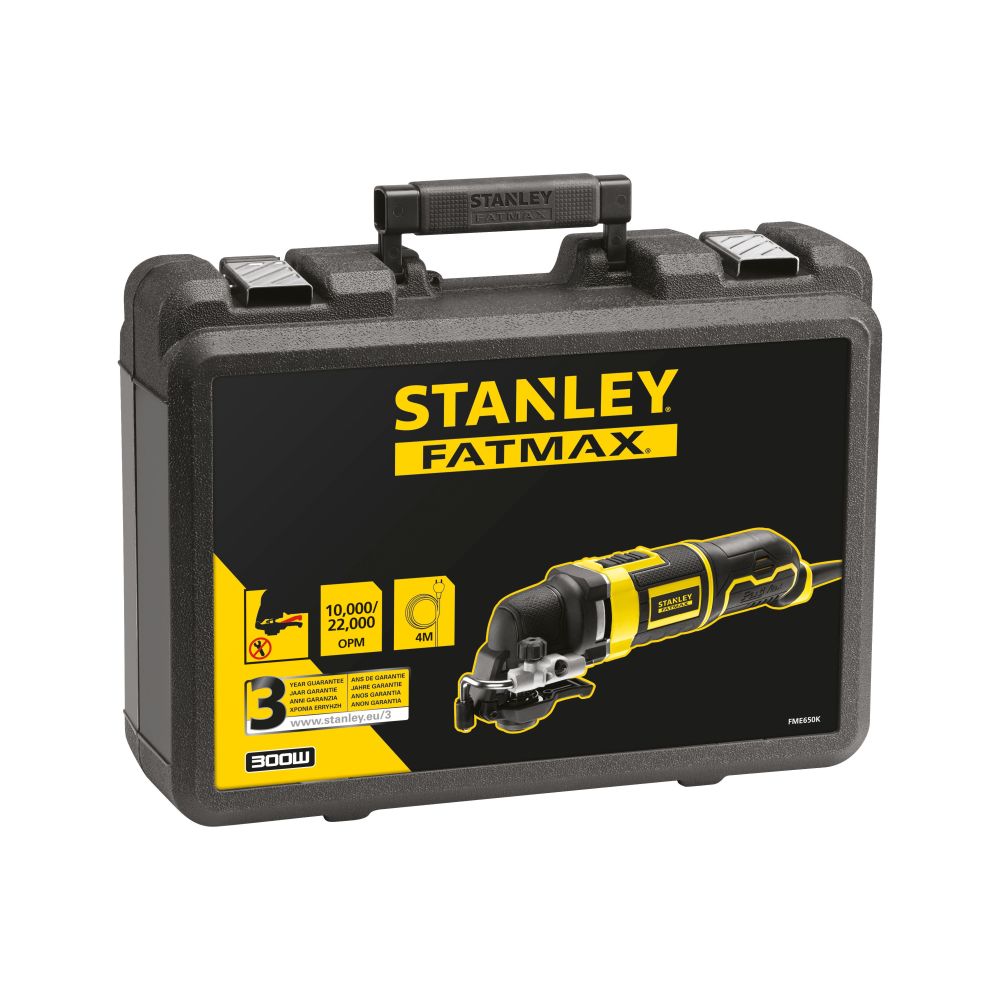 Реноватор Stanley Fatmax FME650K, кейс, 300 Вт