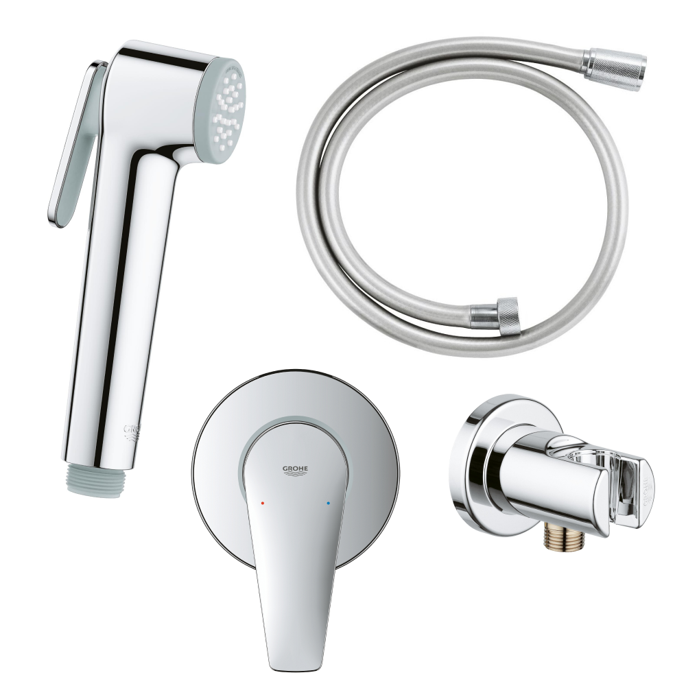 Набор для гигиенического душа GROHE Tempesta-F, хром (NH0004)