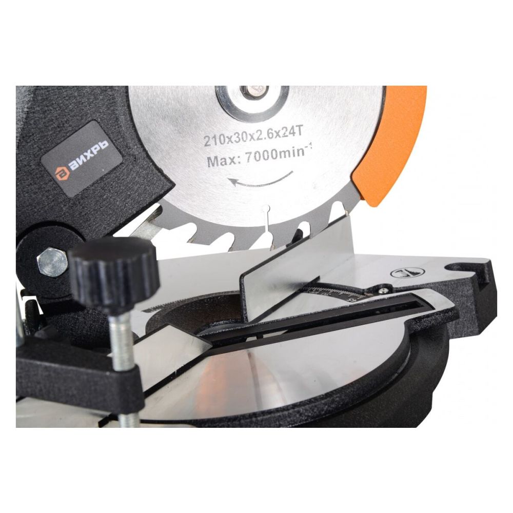 Торцовочная пила ВИХРЬ ПТ-210, 1500 Вт, 210 мм, 72/18/2