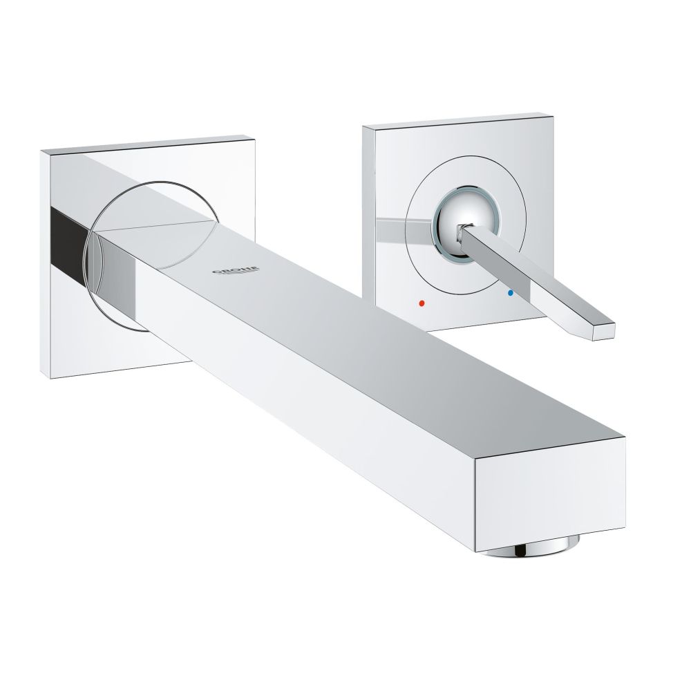 Внешняя часть смесителя для раковины GROHE Eurocube Joy на 2 отверстия, хром (19998000)