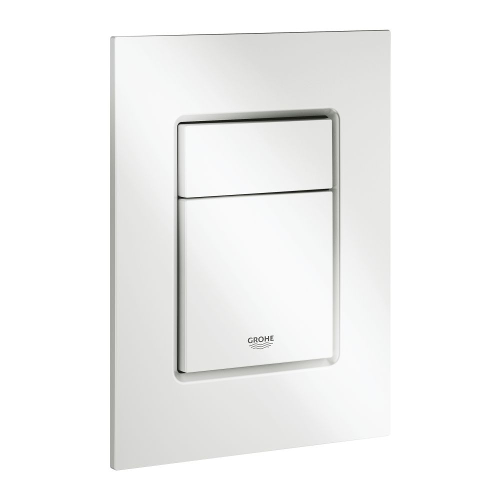 Панель смыва для унитаза GROHE Skate Cosmopolitan S, 3 режима, альпин-белый (37535SH0)