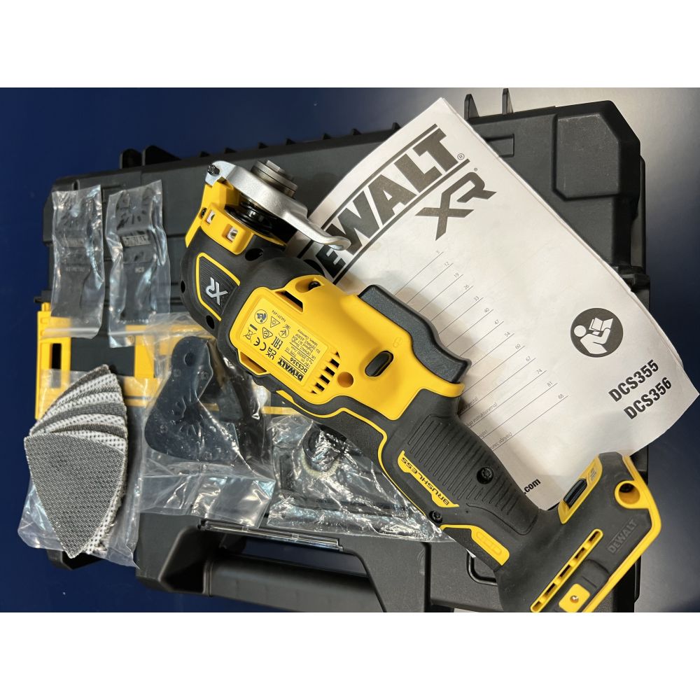 Аккумуляторный реноватор DEWALT DCS356NT, 20000 кол/мин, без АКБ и ЗУ, в кейсе TSTAK (УЦЕНЕННЫЙ ТОВАР) (DCS356NDWST1-70703/U)