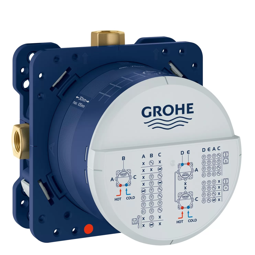 Душевая система GROHE Grohtherm с термостатом для душа, хром (34731000)