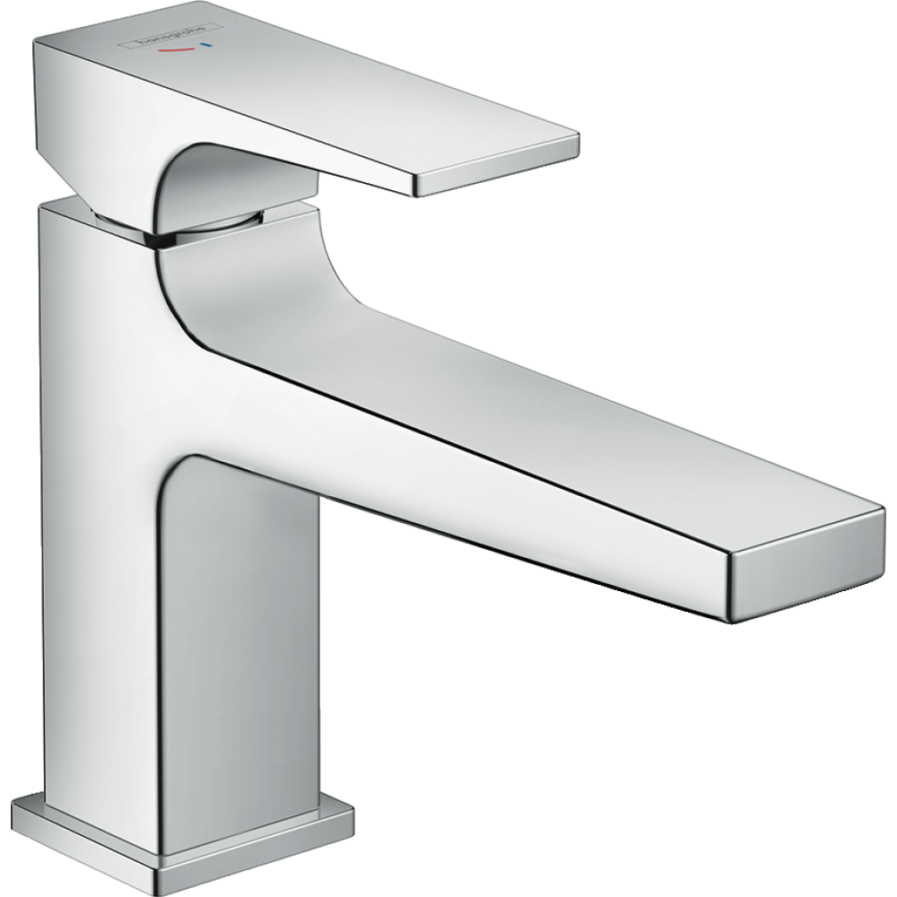 Смеситель для раковины hansgrohe Metropol 100 CoolStart, со сливным клапаном Push-Open 32503000, хром