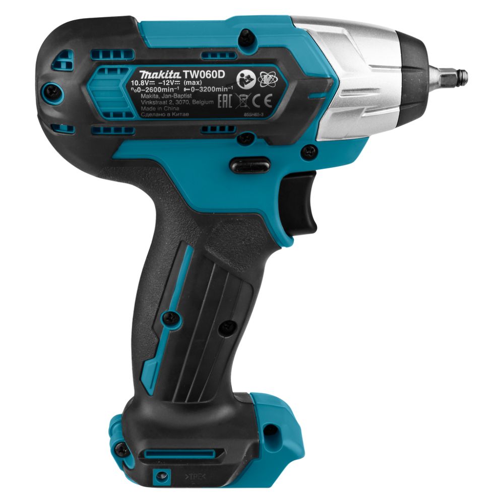 Аккумуляторный ударный гайковерт Makita TW060DZ, 12 В, 60 Нм, 3200 уд/мин, без АКБ и ЗУ