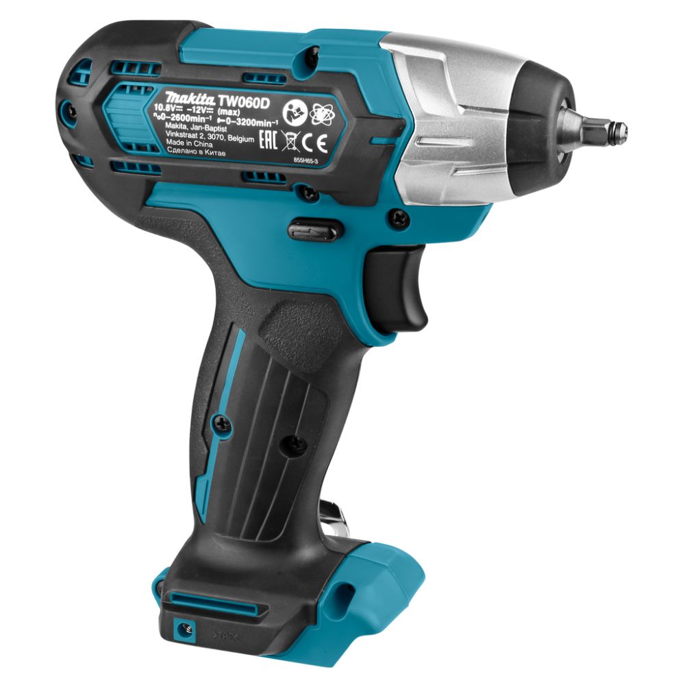 Аккумуляторный ударный гайковерт Makita TW060DZ, 12 В, 60 Нм, 3200 уд/мин, без АКБ и ЗУ