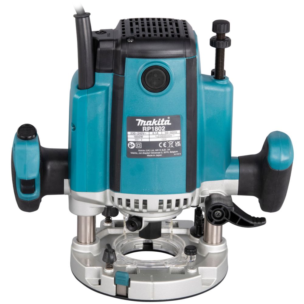 Фрезер Makita RP1802X02, 1850 Вт, 23000 об/мин, 70 мм