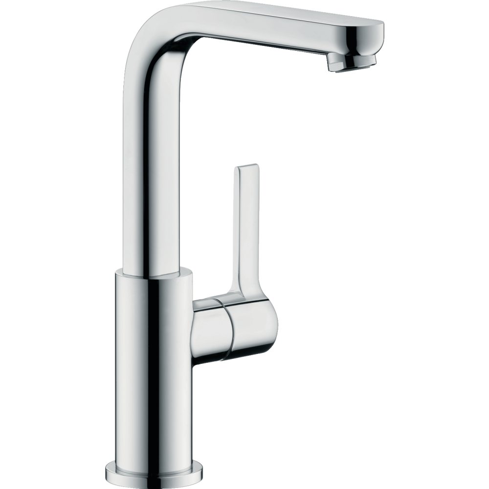 Смеситель для раковины hansgrohe Metris S 230 с поворотным изливом 31161000, хром