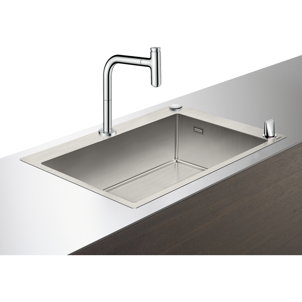 Кухонная комбинация hansgrohe C71-F660-08 врезная 43202000, хром