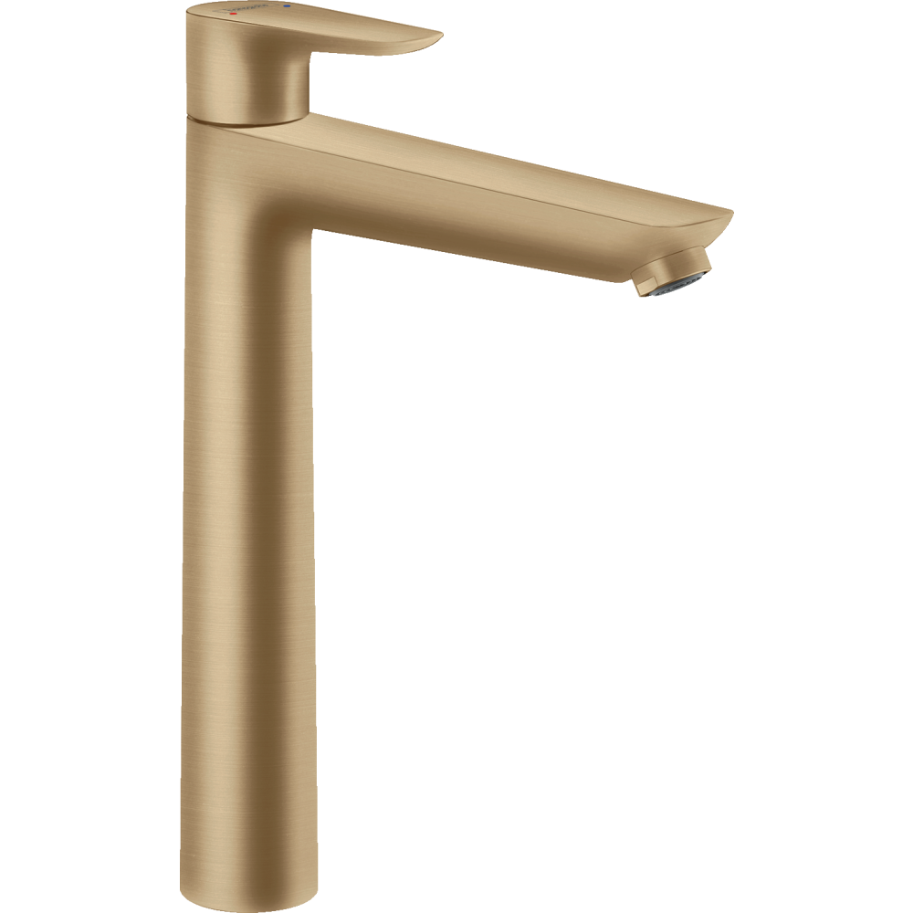 Смеситель для раковины hansgrohe Talis E 240, без сливного гарнитура 71717140, шлифованная бронза