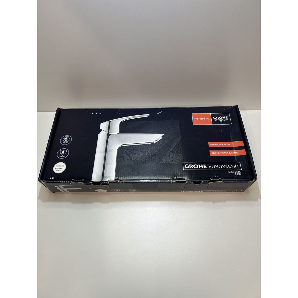 Смеситель для раковины GROHE Eurosmart, S-Size, хром (32467003/U1), уценненый товар