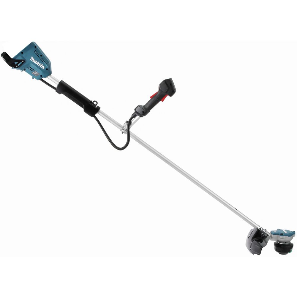 Аккумуляторный набор садовой техники Makita, 18 В: газонокосилка DLM382 + триммер DUR368A, с 2 АКБ 4 Ач и ЗУ