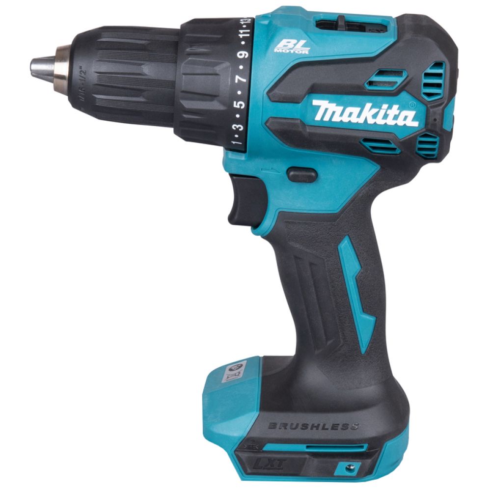 Аккумуляторная ударная дрель-шуруповерт Makita DHP490Z, 18 В, 1900 об/мин, 28500 уд/мин, без АКБ и ЗУ