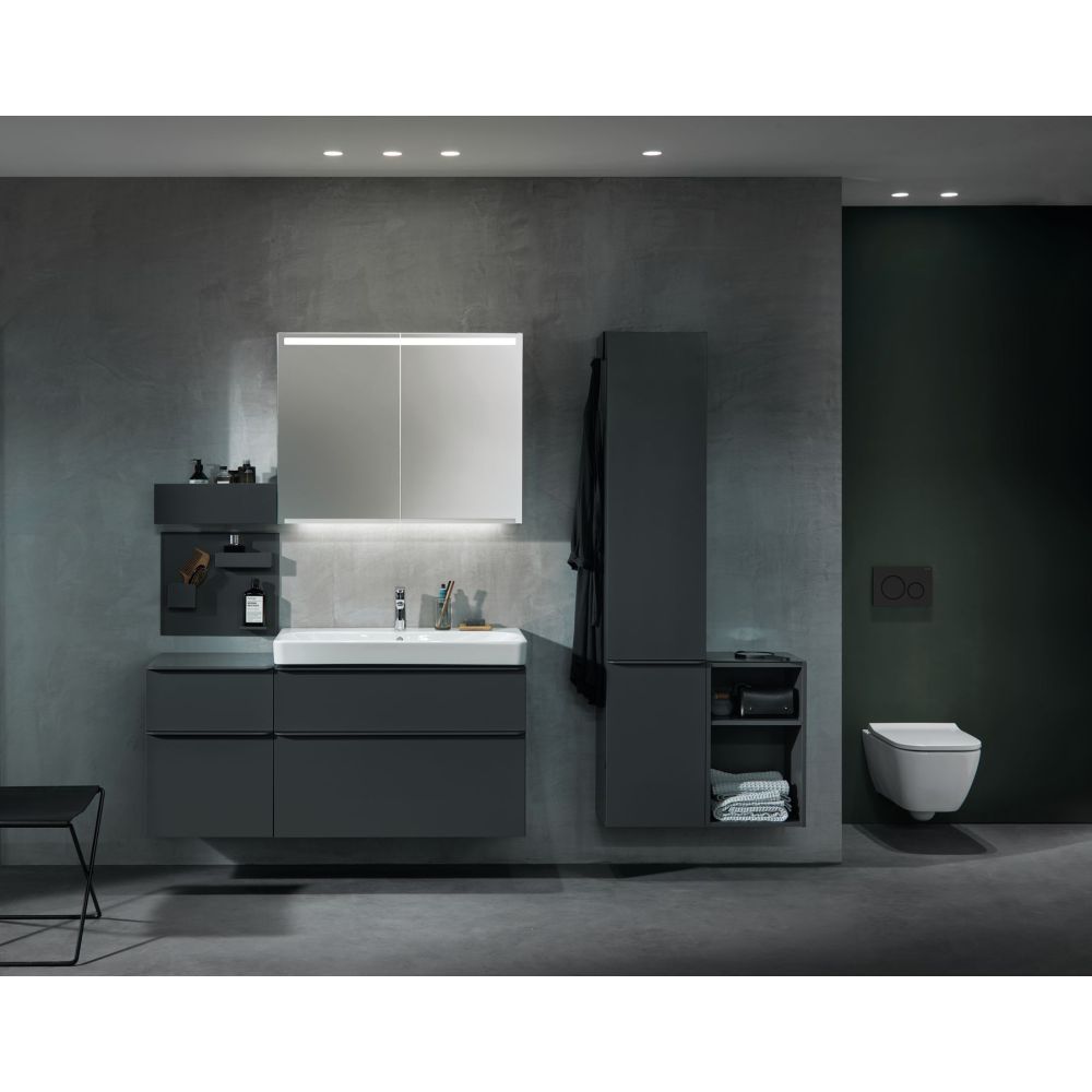 Зеркальный шкаф Geberit Option 75 см, хром, 500.205.00.1