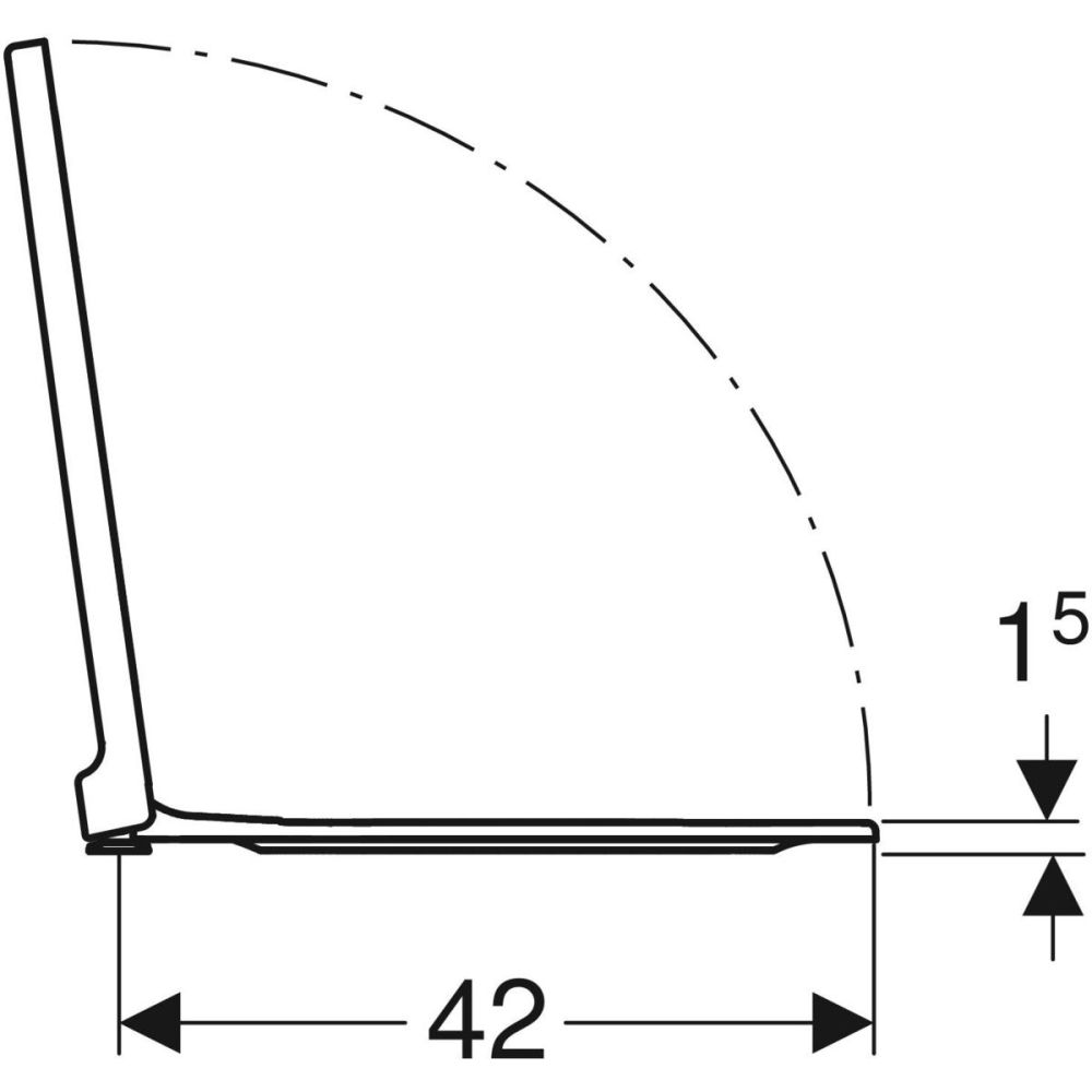 Сиденье для унитаза Geberit Xeno², 500.537.01.1
