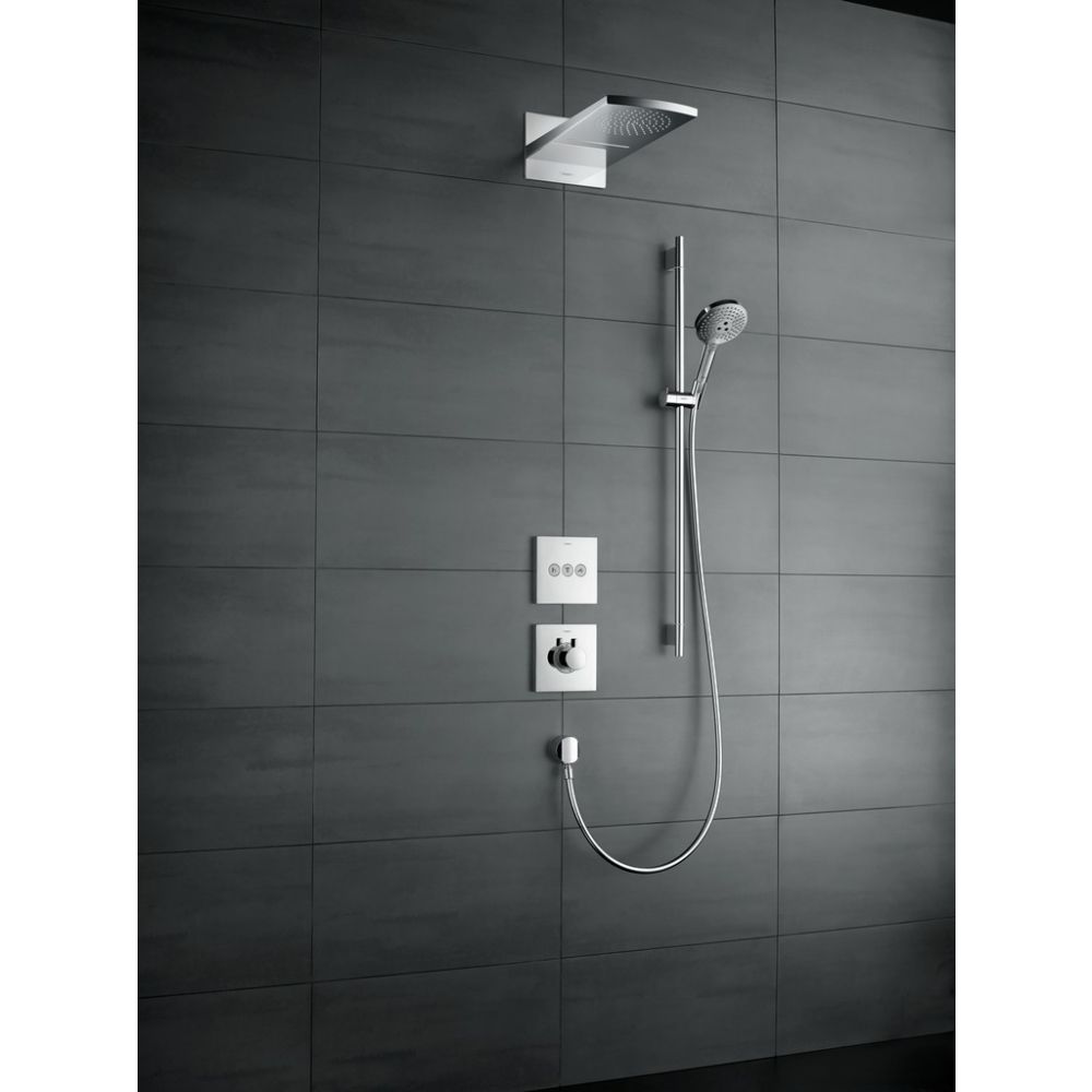 Душевой гарнитур hansgrohe Raindance Select S 120 3jet со штангой 90 см и мыльницей 26631000, хром