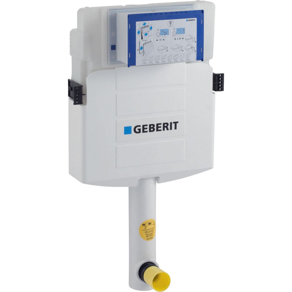 Смывной бачок скрытого монтажа Geberit Sigma 12 см, белый, 109.300.00.5
