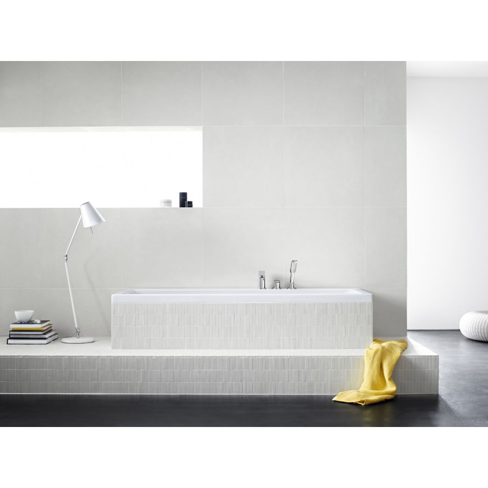 Внешняя часть смесителя для ванны hansgrohe Metris на край ванны, на 3 отверстия, с душевым гарнитуром 31190000, хром