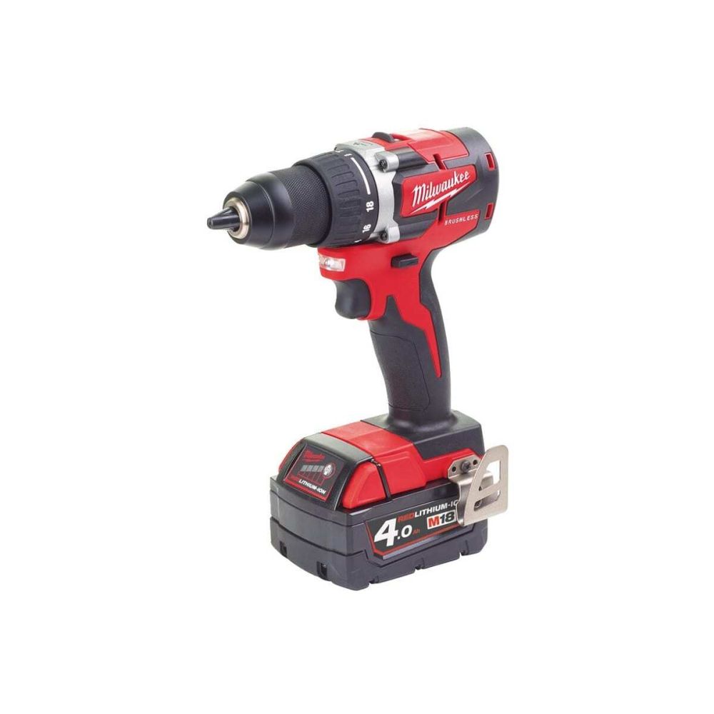 Аккумуляторная дрель-шуруповерт Milwaukee M18 CBLDD-402C, 1800 об/мин, 60 Нм, с АКБ 4 Ач и ЗУ, в кейсе, 4933464539