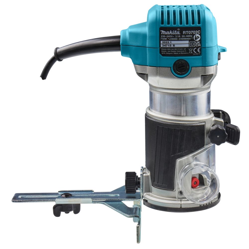 Фрезер кромочный Makita RT0702CX2, 710 Вт, 34000 об/мин, 35 мм, в сумке