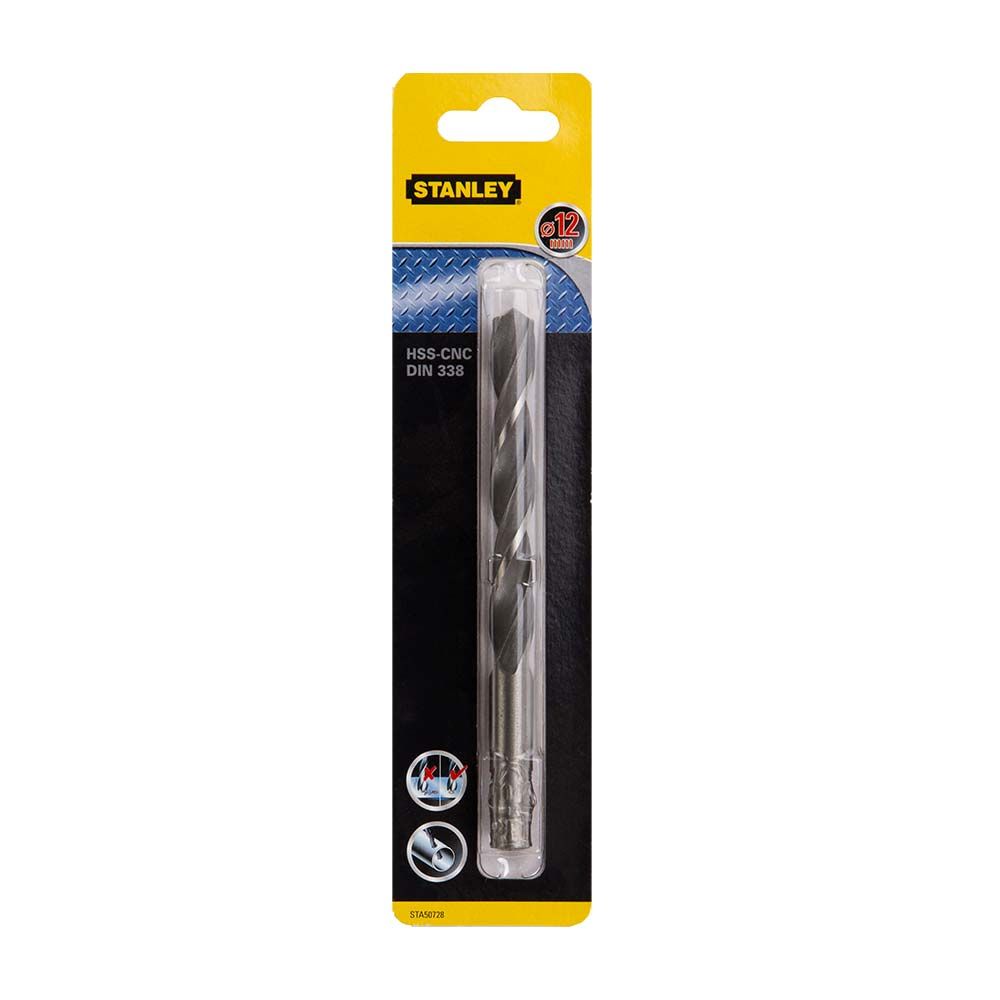 Сверло по металлу STANLEY STA50728, HSS-G CROWN 12x151x101 мм
