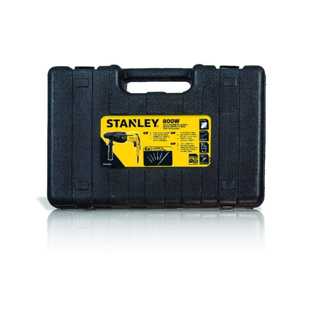 Перфоратор STANLEY SHR263KA, SDS+ 800 Вт, 3.4 Дж, SHR263KA + набор оснастки