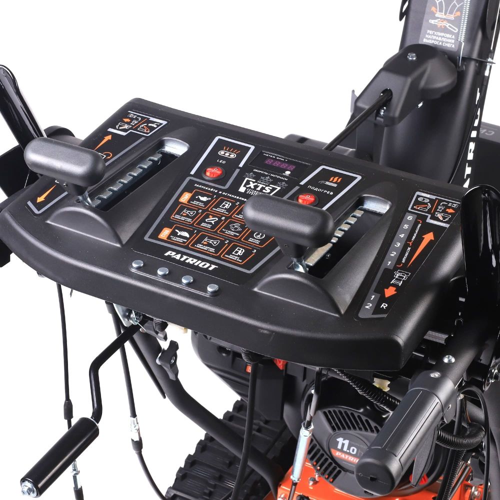 Снегоуборщик бензиновый Patriot Сибирь 110 ЕT, самоходный, 11 л.с., 390 см³, 71 см (426107110)