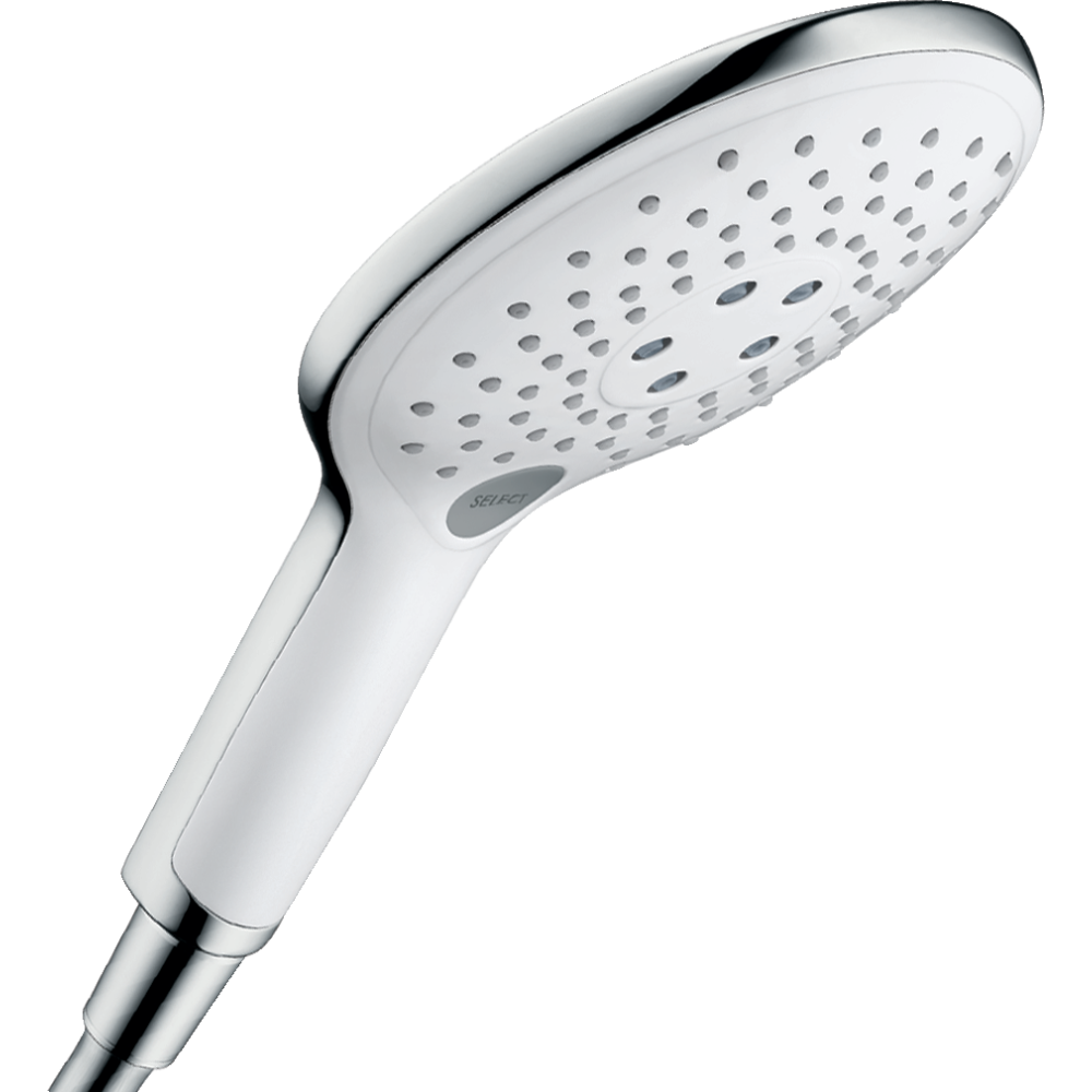 Ручной душ hansgrohe Raindance Select S 150 3jet 28587400, белый/хром