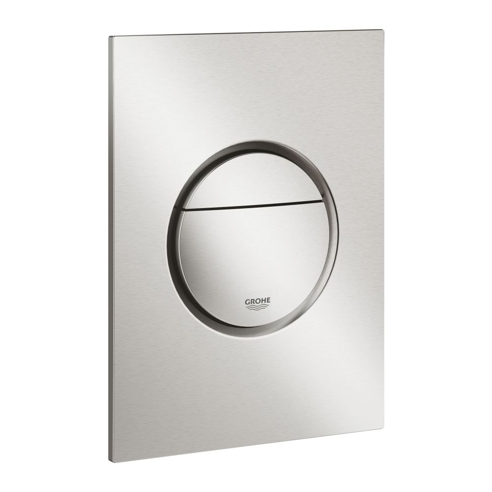 Панель смыва для унитаза GROHE Nova Cosmopolitan S, 3 режима, суперсталь (37601DC0)