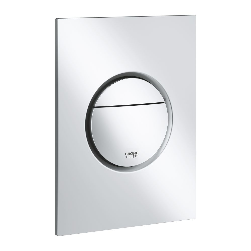 Панель смыва для унитаза GROHE Nova Cosmopolitan S, 3 режима, матовый хром (37601P00)
