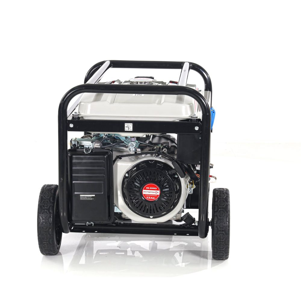 Генератор бензиновый ИНТЕРСКОЛ ЭБ-6500Э синхронный, 10.6 л.с., 5 кВт (795.0.0.40)